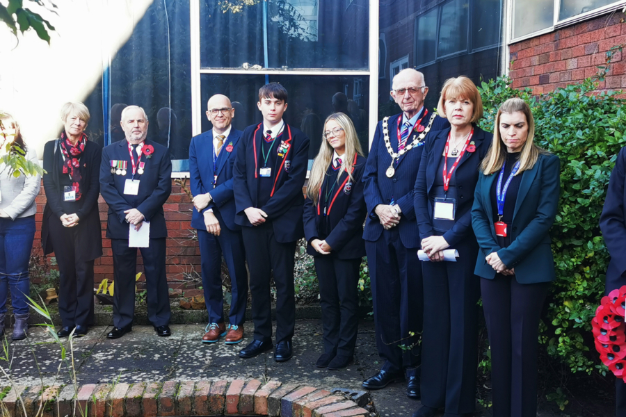 Brownhills remembrance