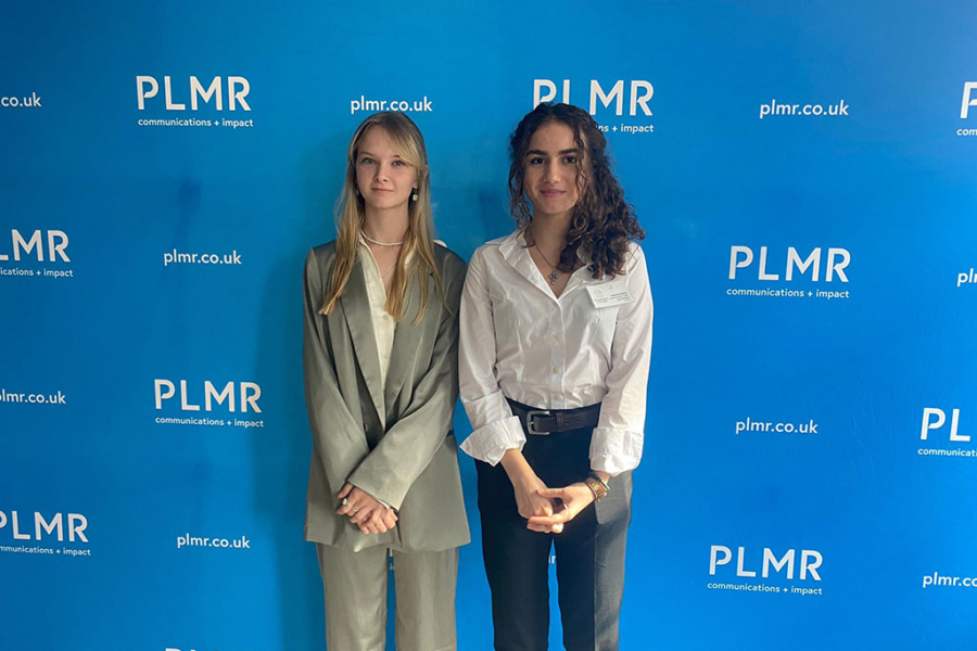 Cowes work experience students