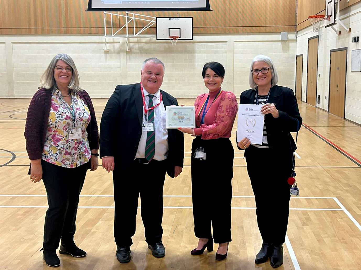 Sandymoor gold level award