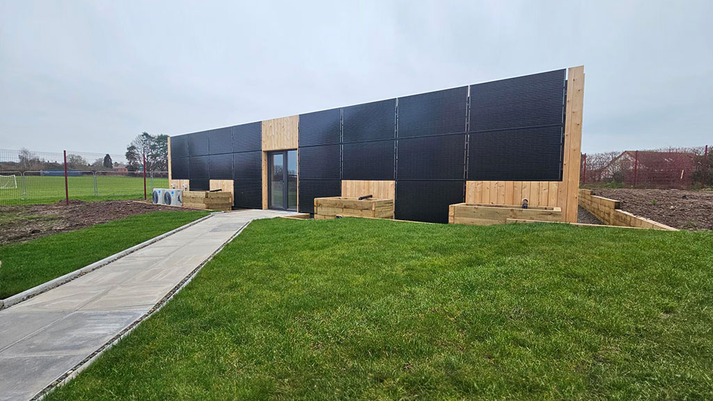 Tenbury solar powered building